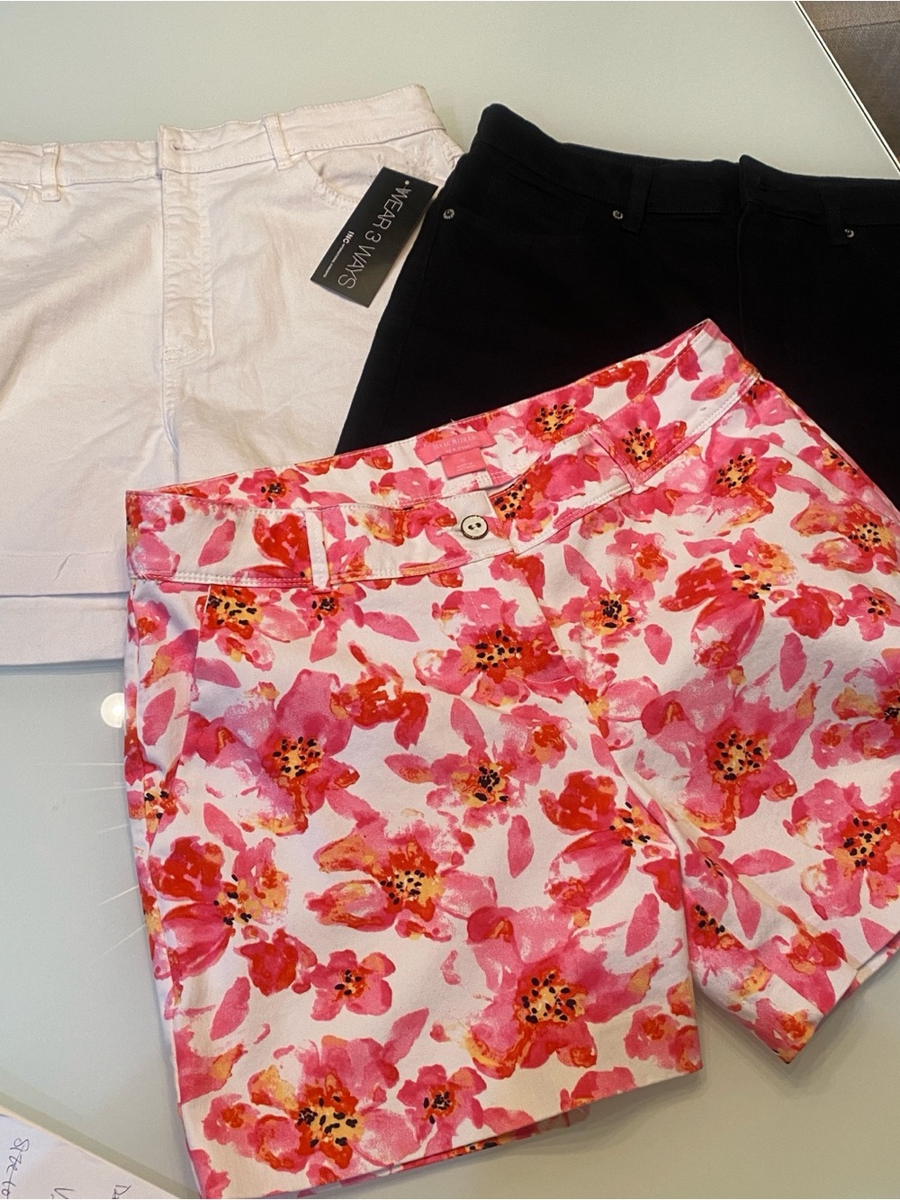 Bundle of 3 Women’s Size 12 Shorts: NWT INC Denim, Isaac Mizrahi, Old Navy